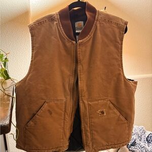 Carhartt Men's Tan Work Vest